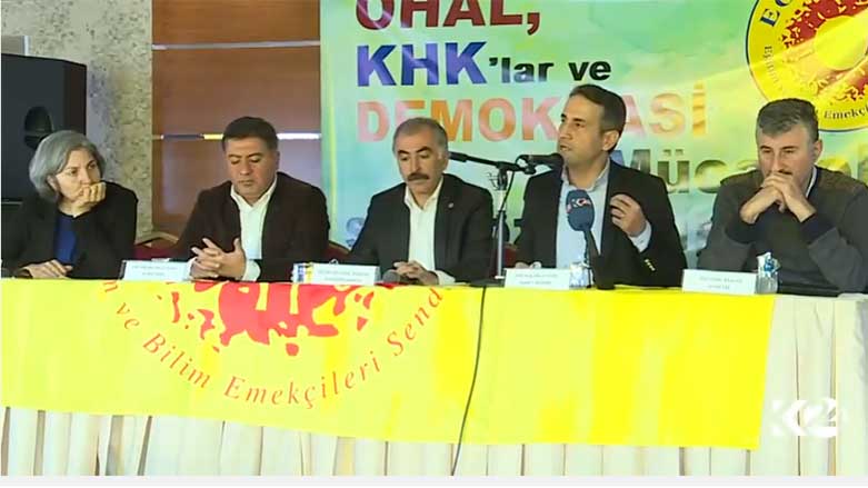 HDP û CHP girtinên siyasî û Rewşa Awarte dinirxînin